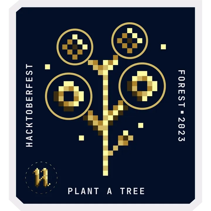 Hacktoberfest 2023: Tree Planted